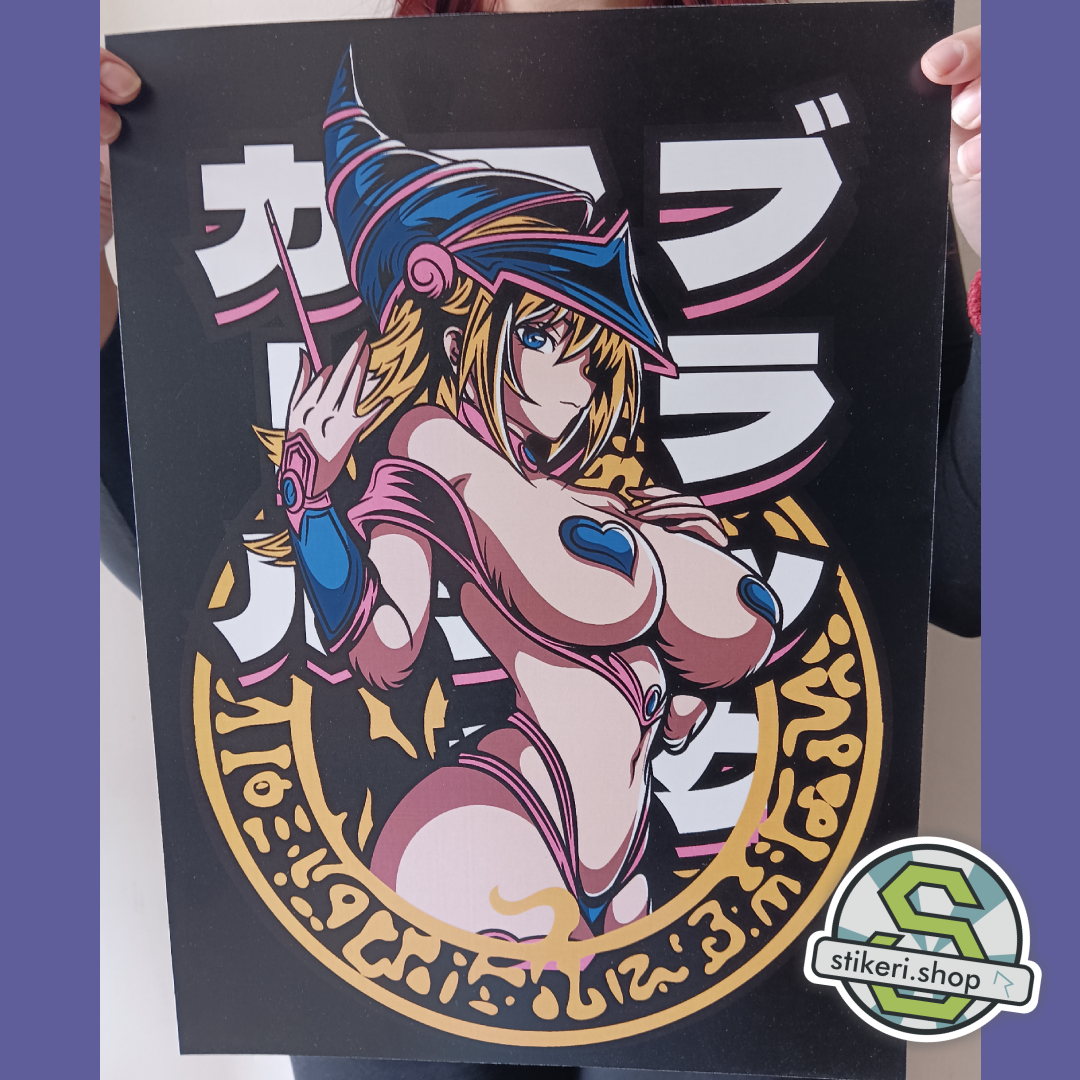 Dark Magician Girl 18+ Poster 30x40cm