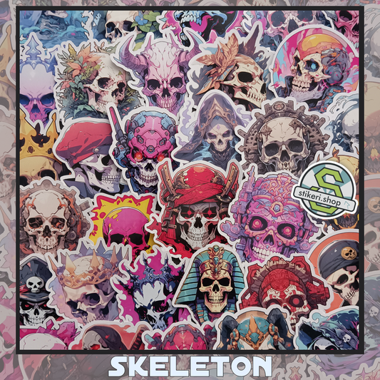 Skeleton 35kom Stikeri