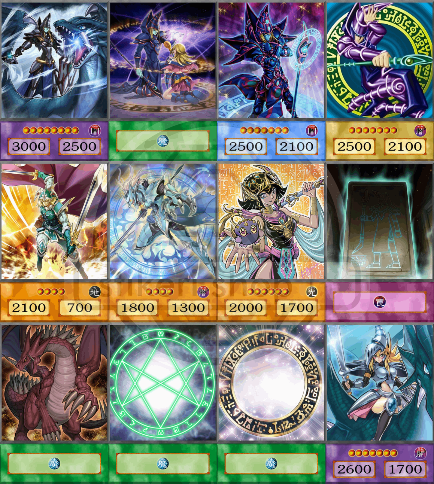 Pharaoh Atem Anime Deck