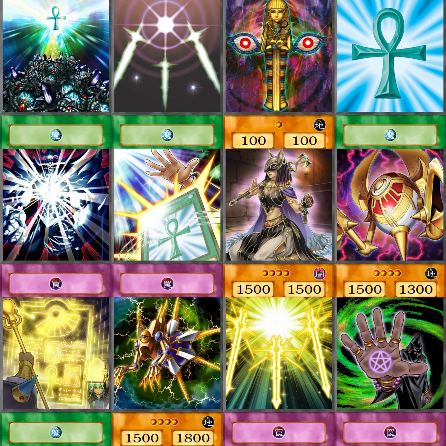 Ishizu Ishtar YU-GI-OH spil 54kom