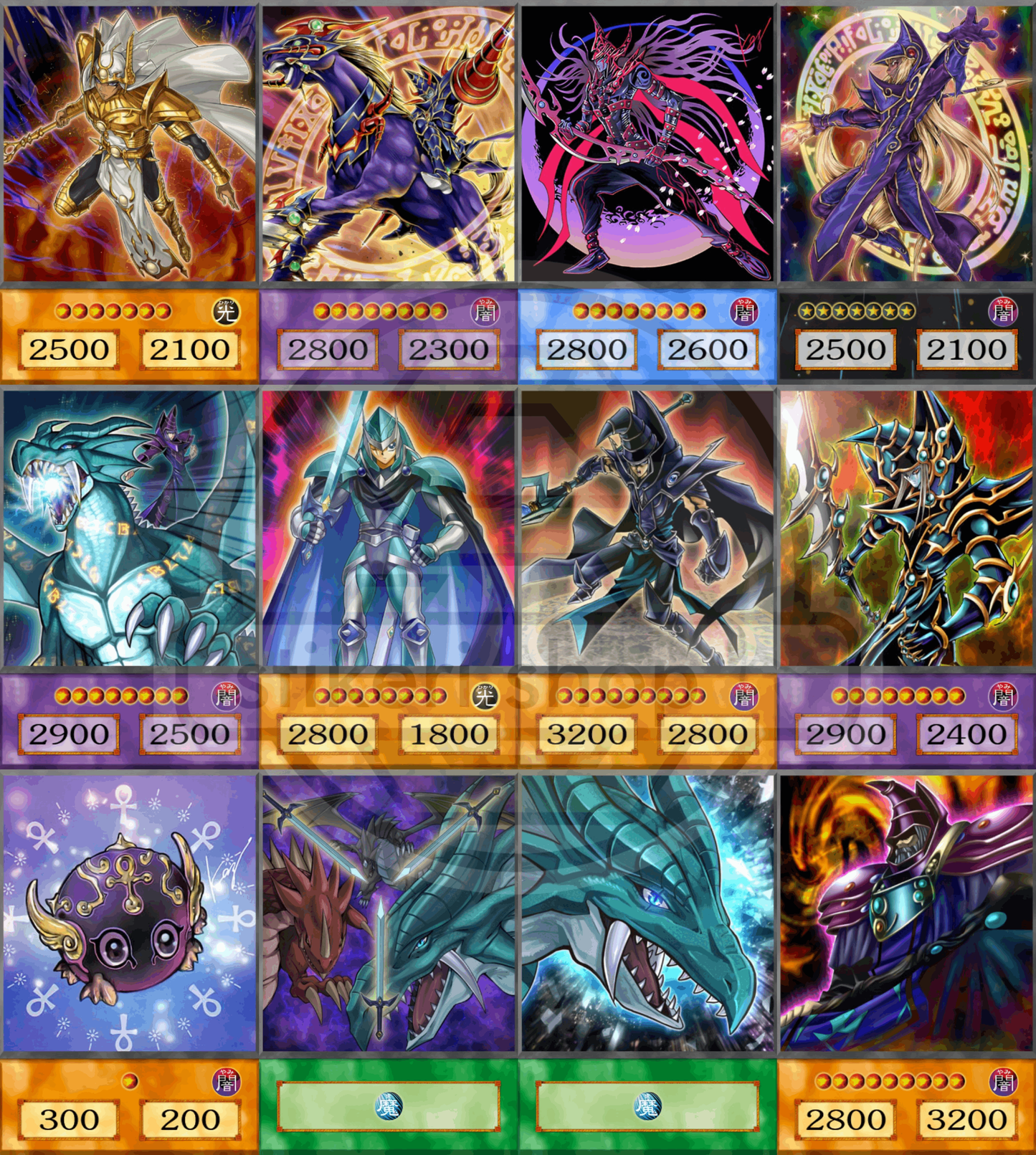 Pharaoh Atem Anime Deck