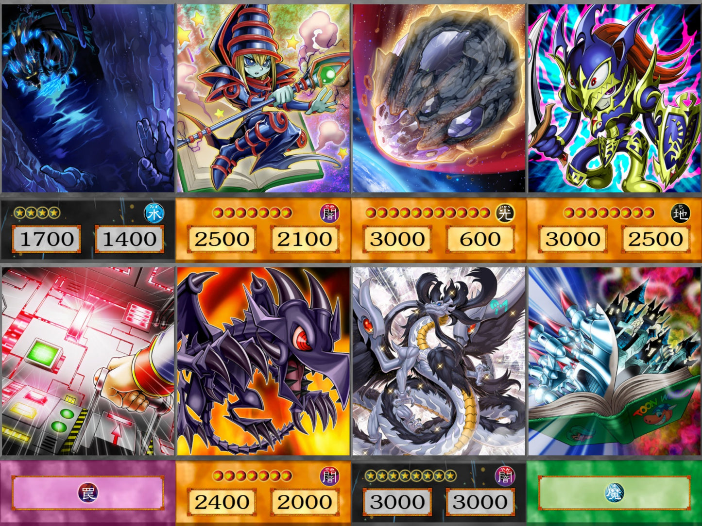 Toon YU-GI-OH spil 40kom