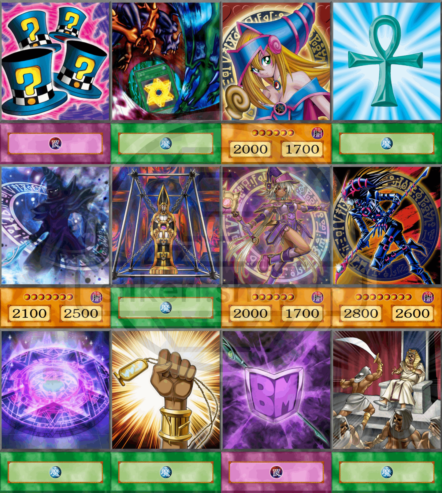 Pharaoh Atem Anime Deck