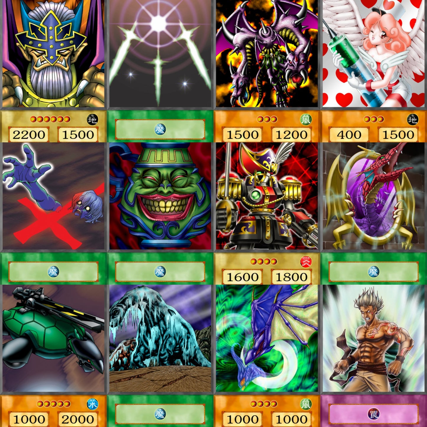 Big Five YU-GI-OH spil 45kom