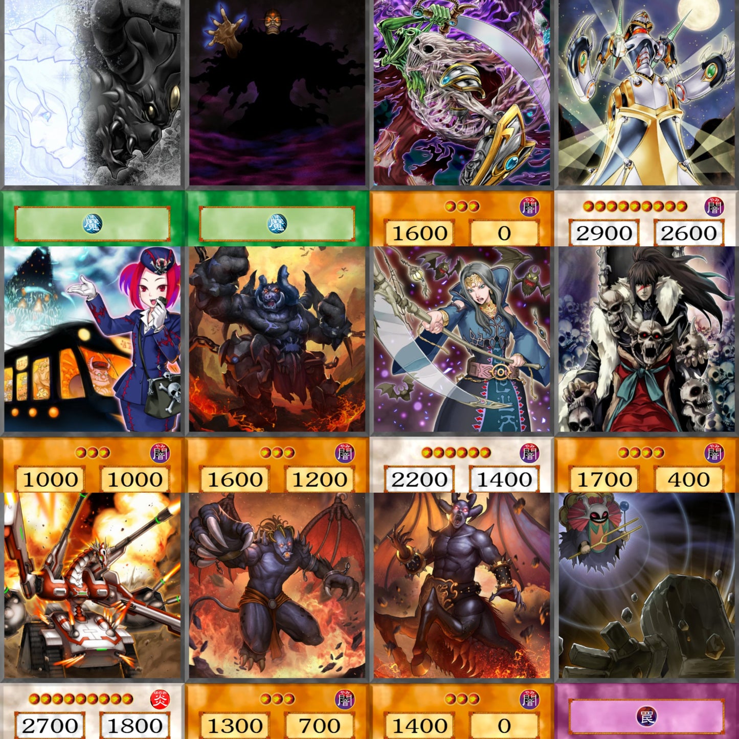 Burning Abyss YU-GI-OH spil 54kom