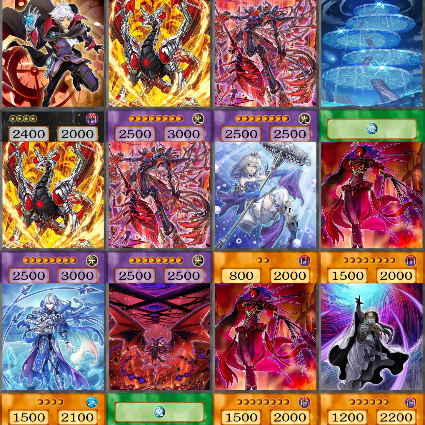 Red Eyes Dark Dragoon spil 45kom
