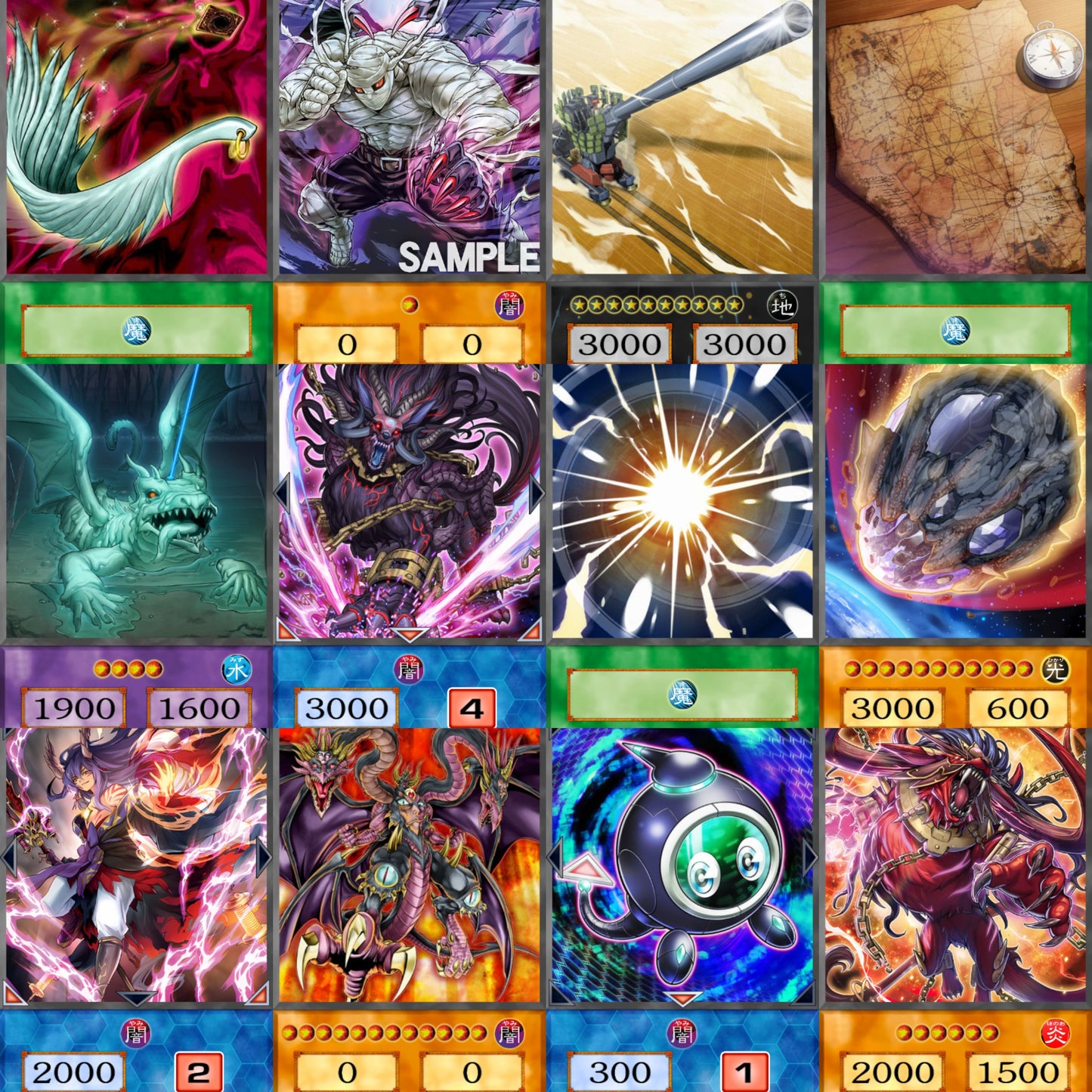 Yubel YU-GI-OH spil 45kom