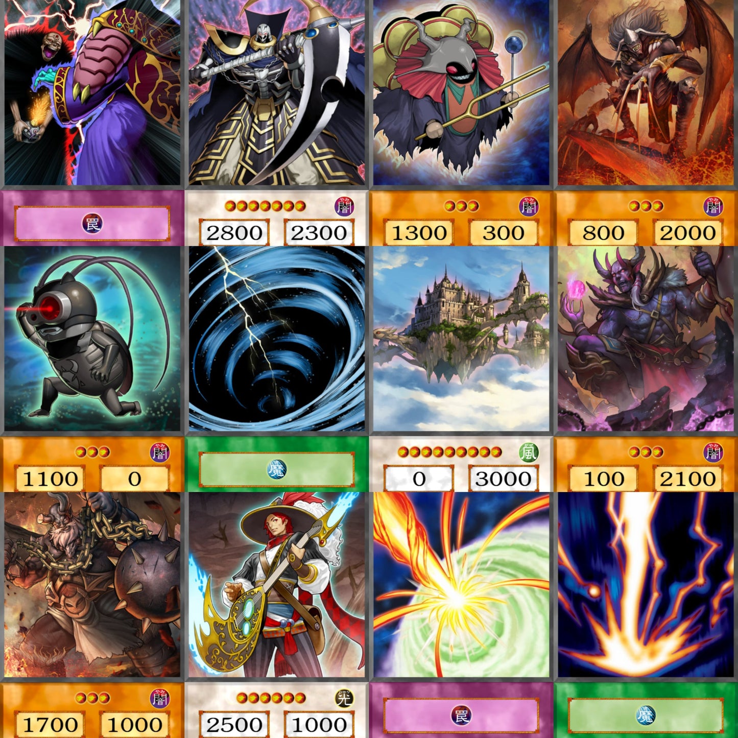Burning Abyss YU-GI-OH spil 54kom