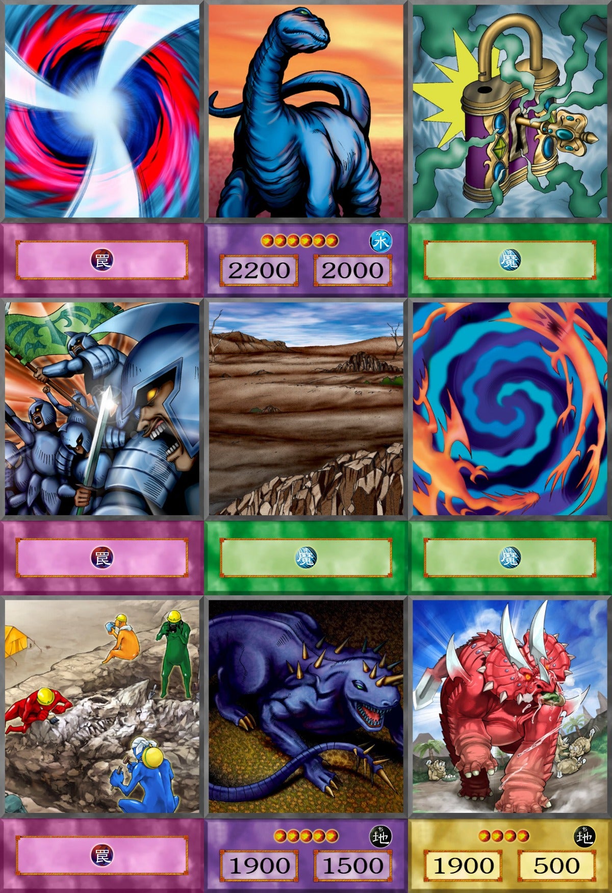 Rex Raptor YU-GI-OH spil 40kom
