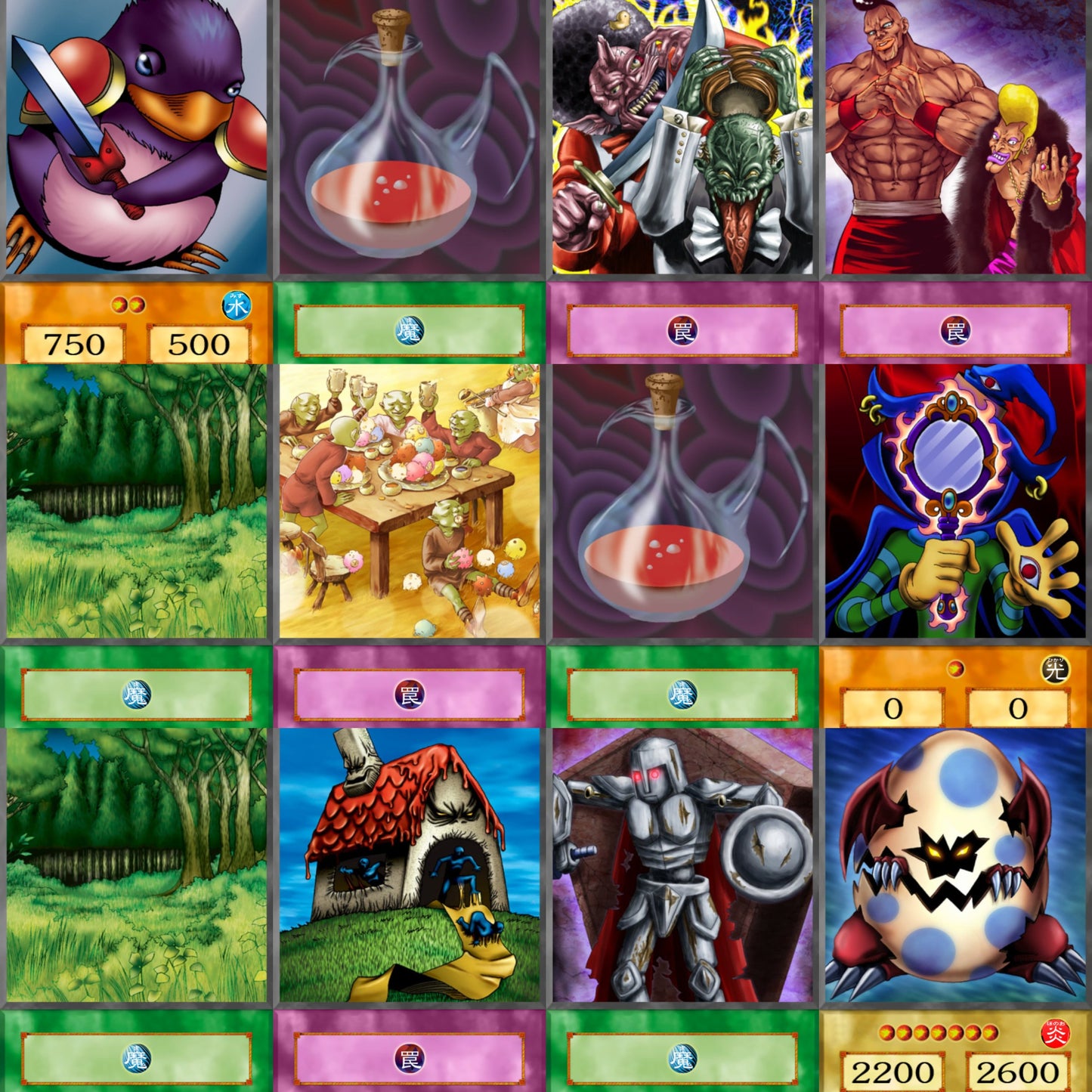 Mokuba Seto YU-GI-OH spil 45kom
