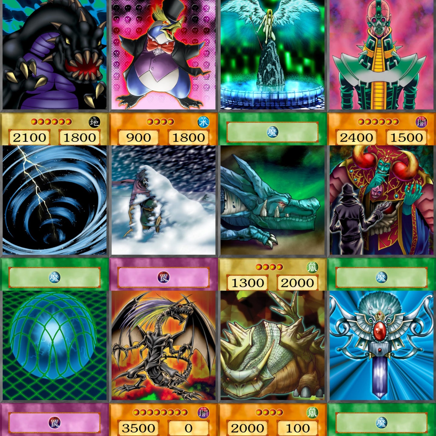 Big Five YU-GI-OH spil 45kom