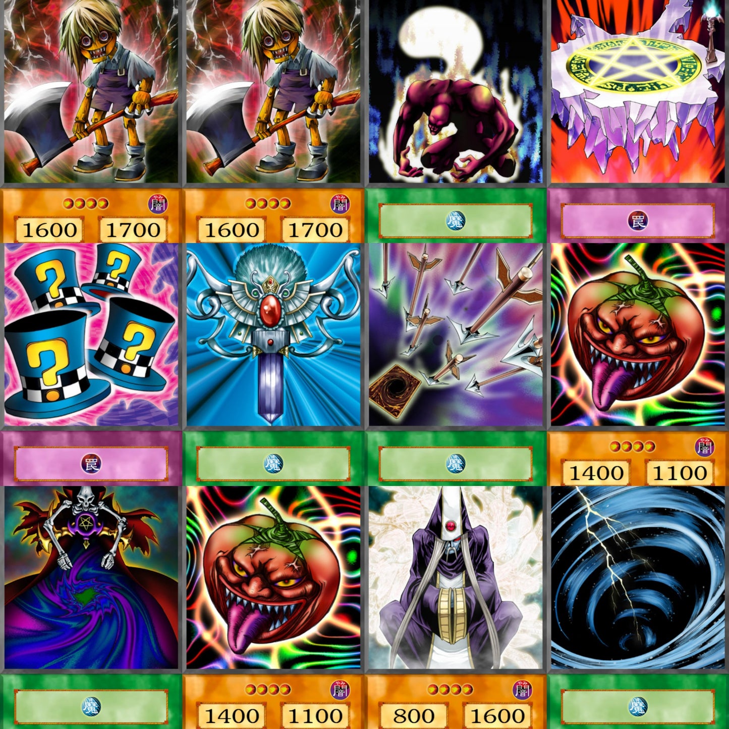 Arkana Pandora YU-GI-OH spil 45kom