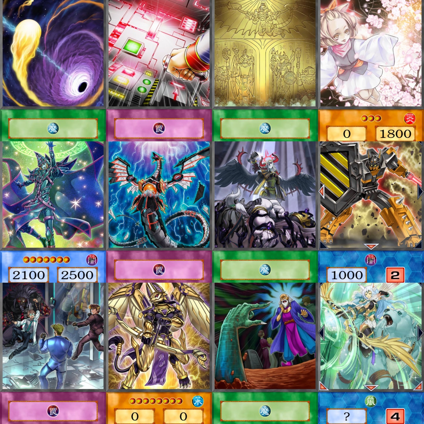 Spyral YU-GI-OH spil 54kom
