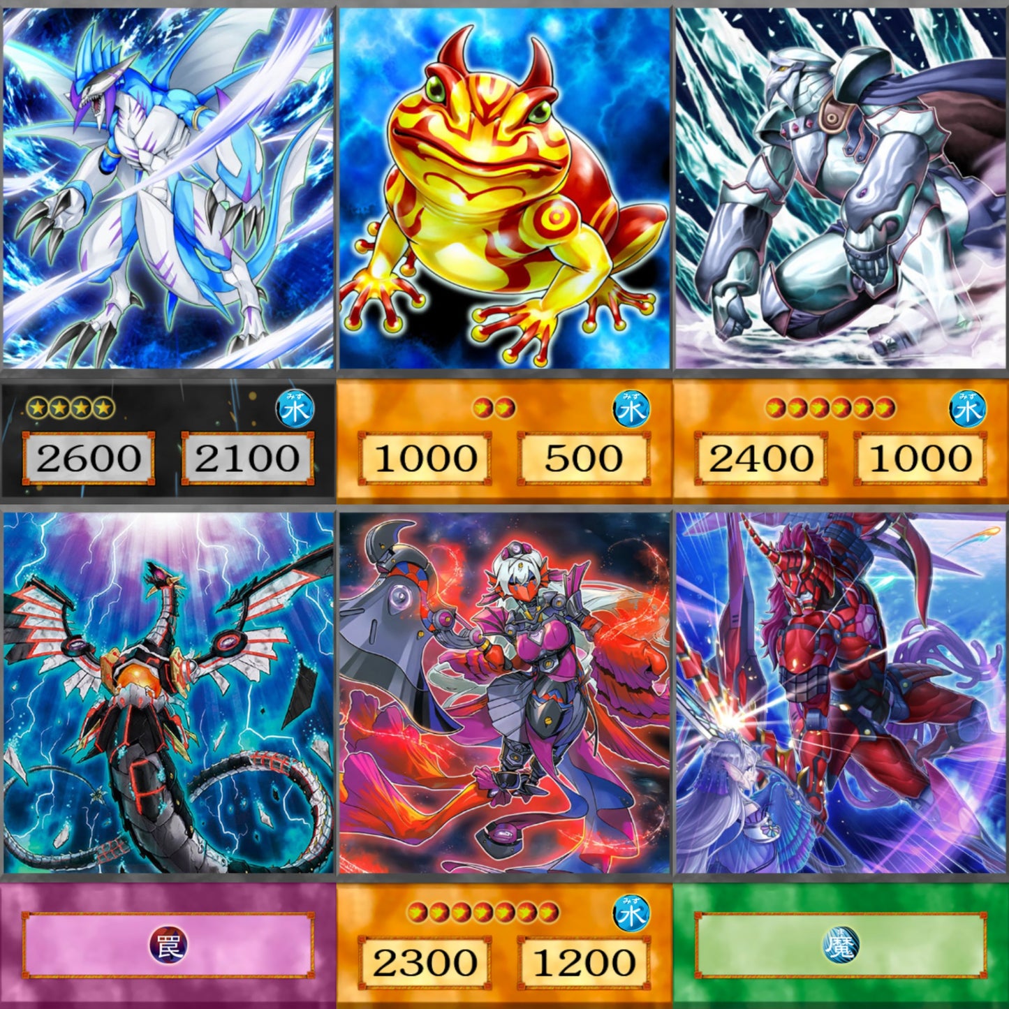 Frogs YU-GI-OH spil 54kom