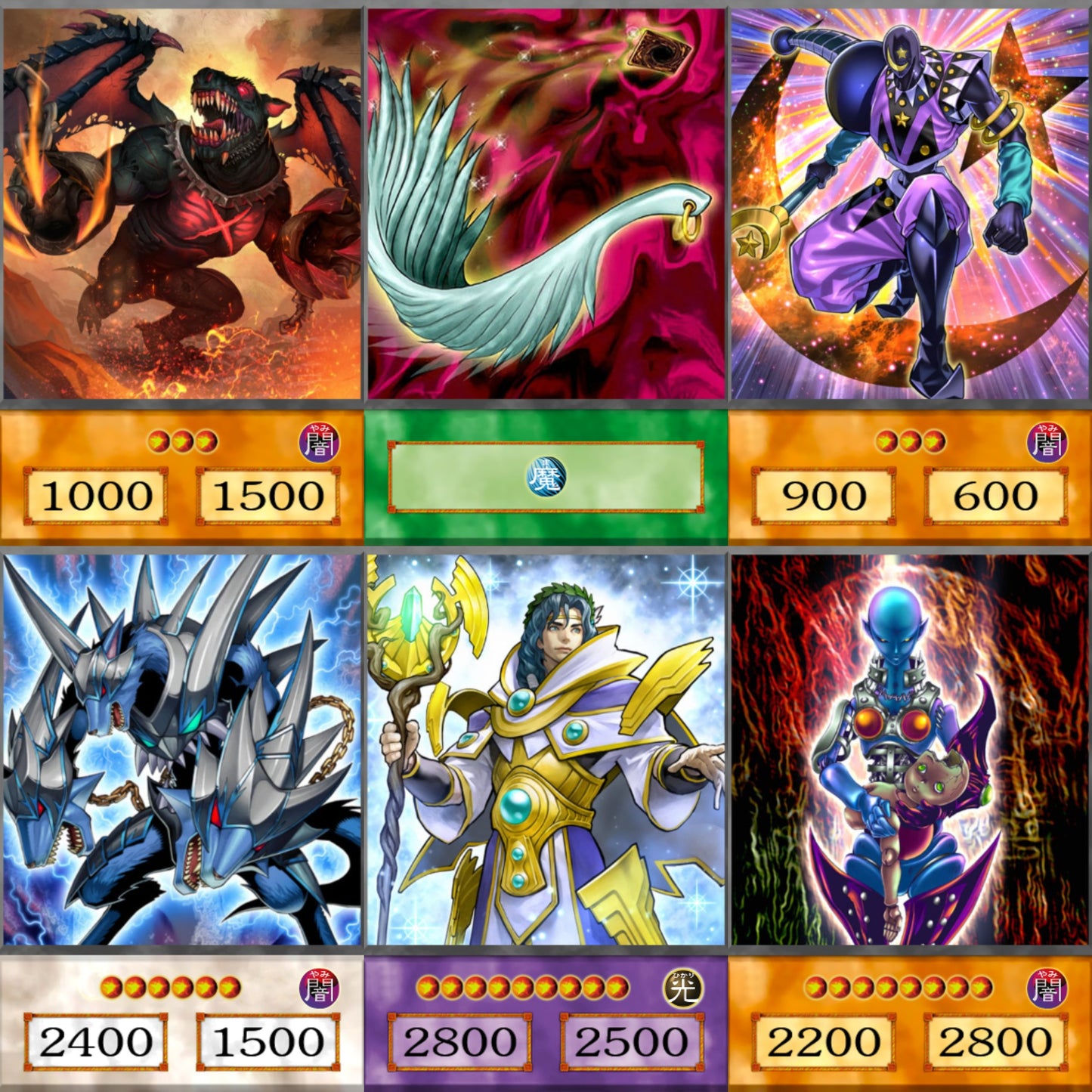 Burning Abyss YU-GI-OH spil 54kom