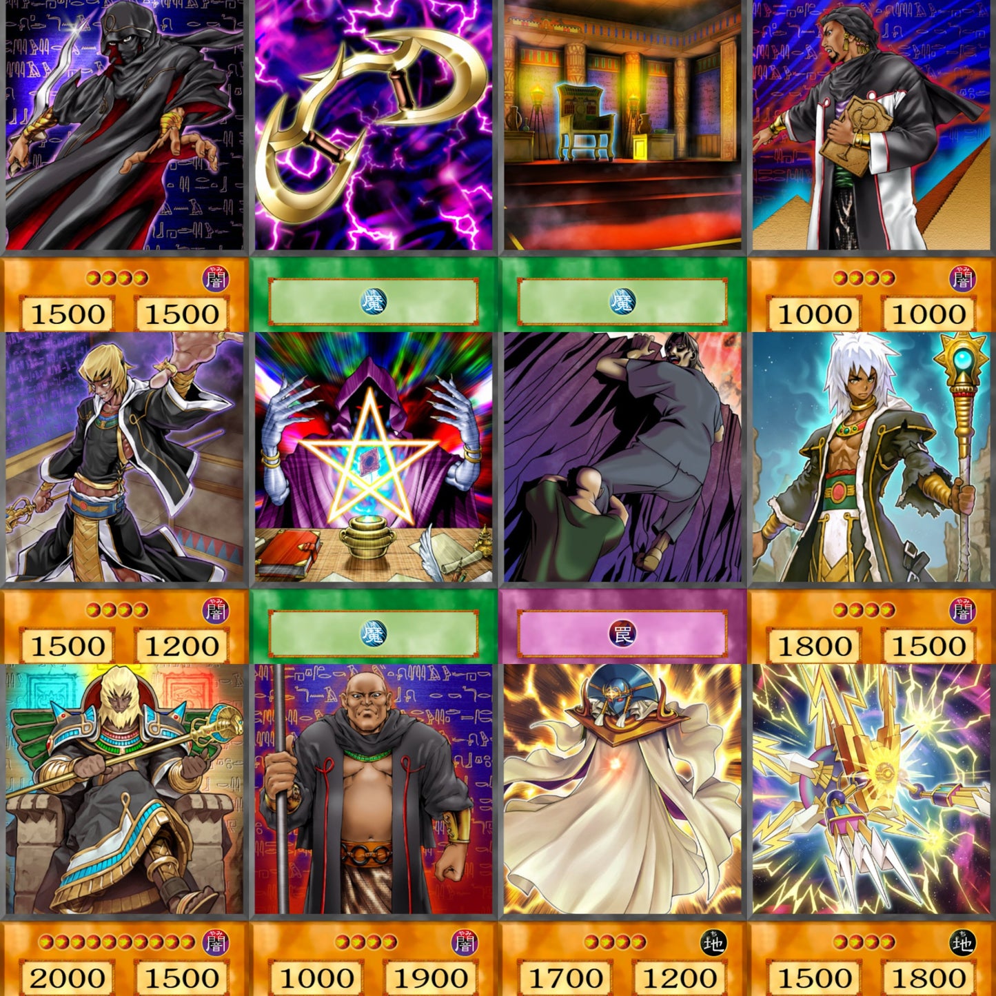 Ishizu Ishtar YU-GI-OH spil 54kom