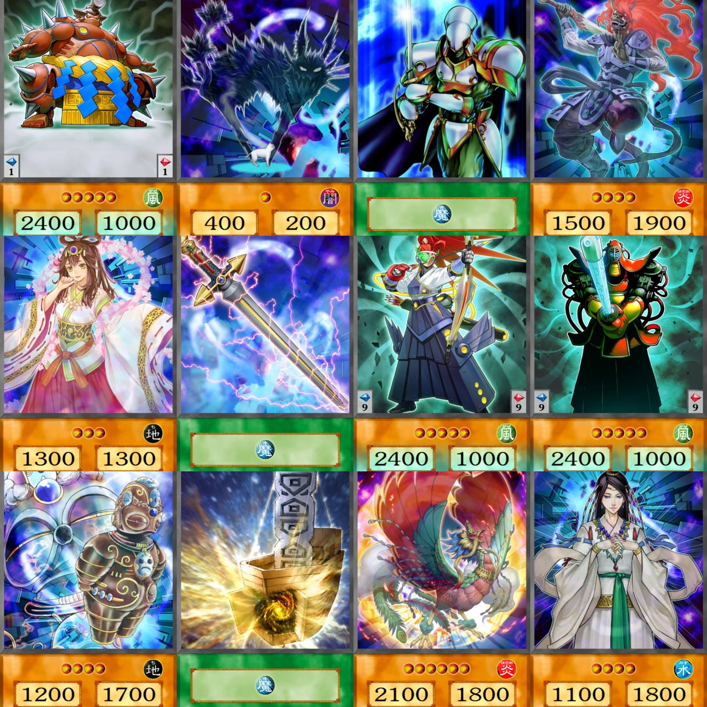 Noah Kaiba YU-GI-OH spil 45kom