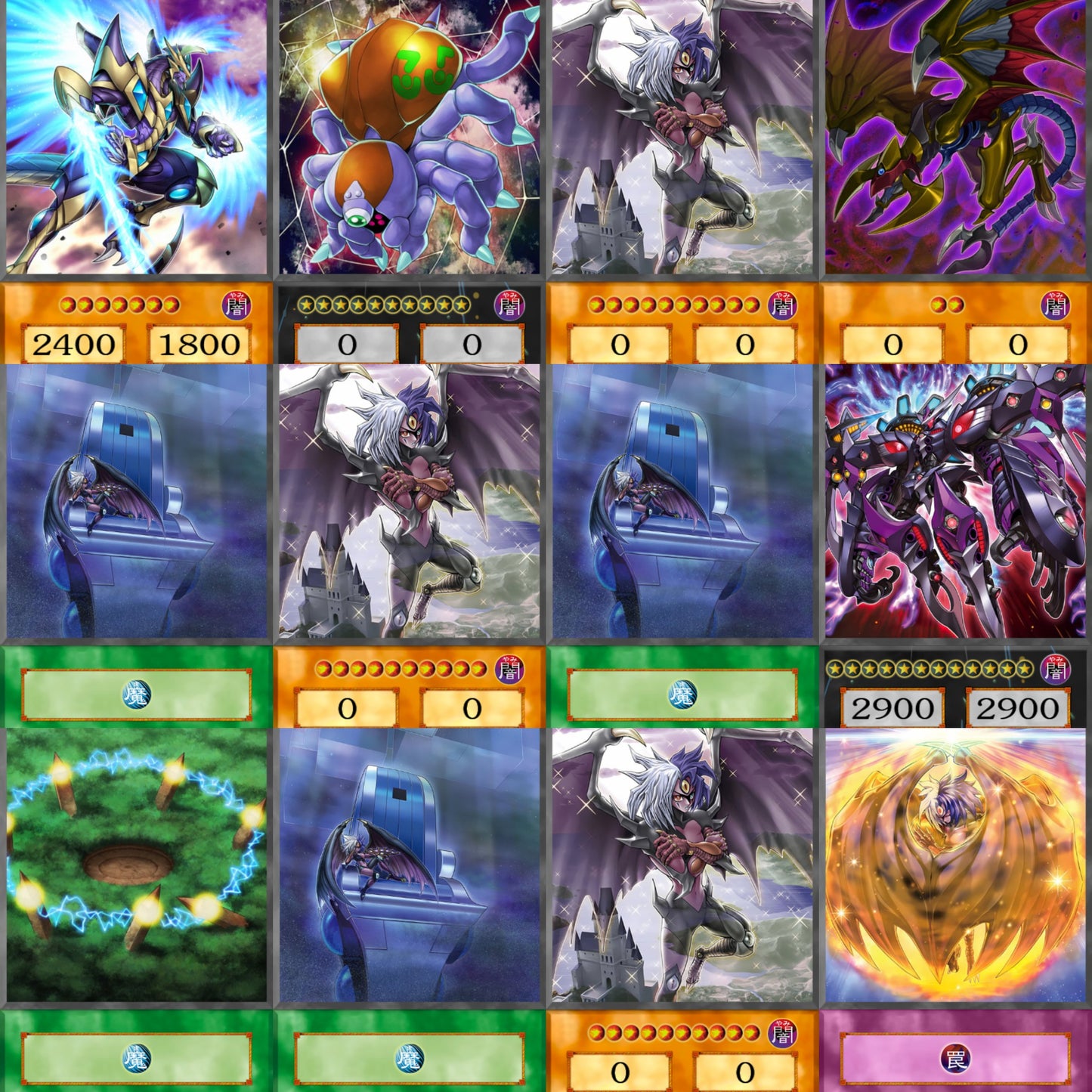 Yubel YU-GI-OH spil 45kom