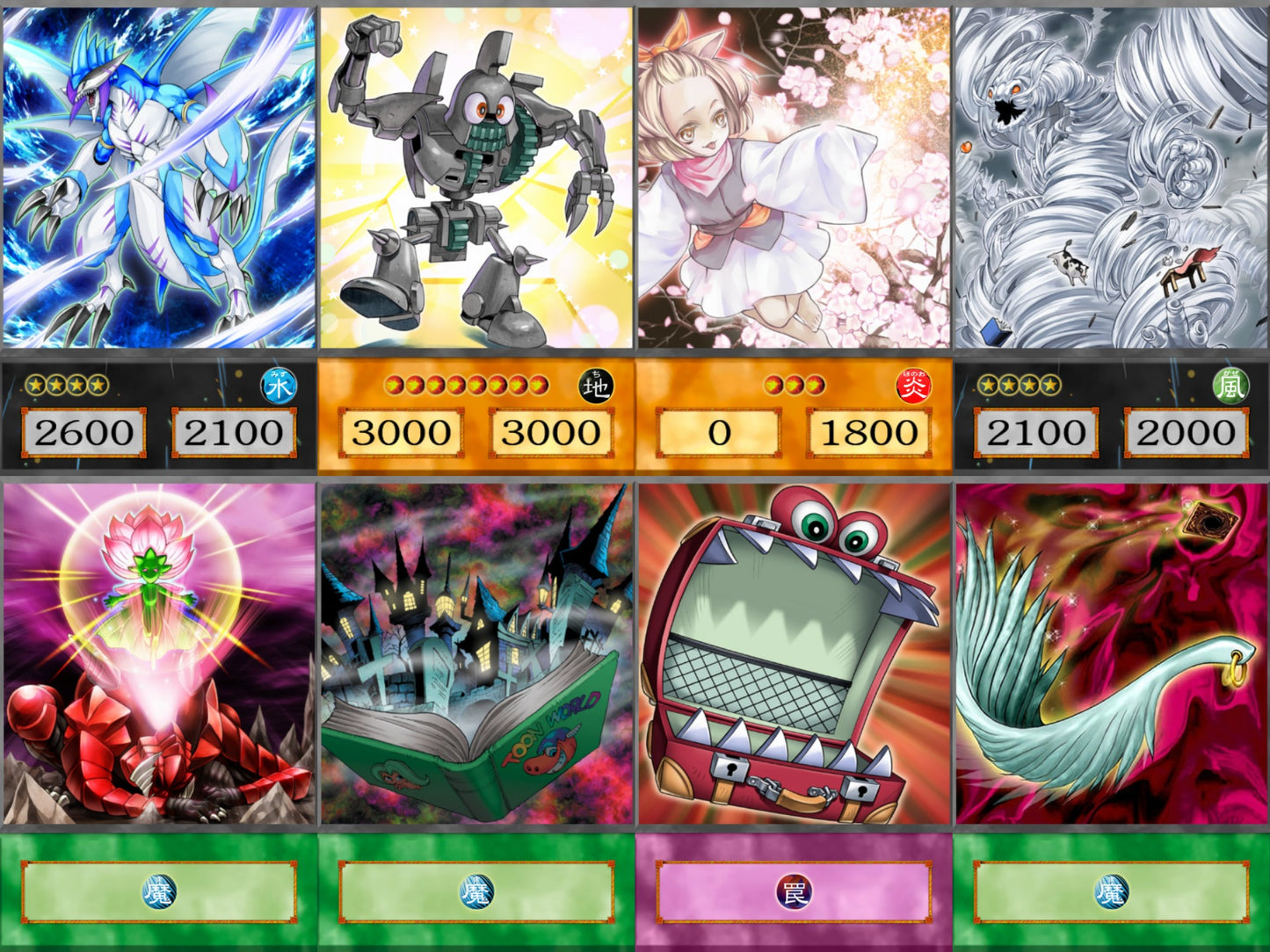 Toon YU-GI-OH spil 40kom