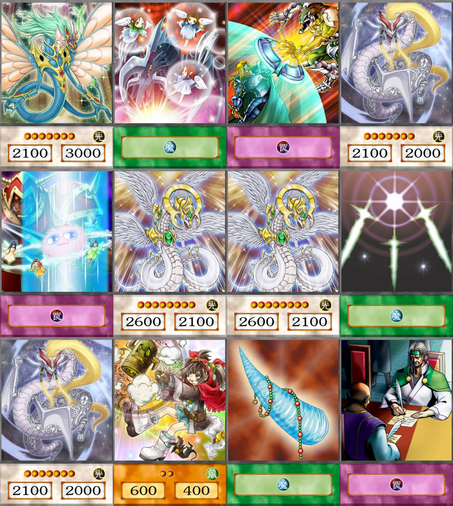 Luna Ruka YU-GI-OH spil 40kom