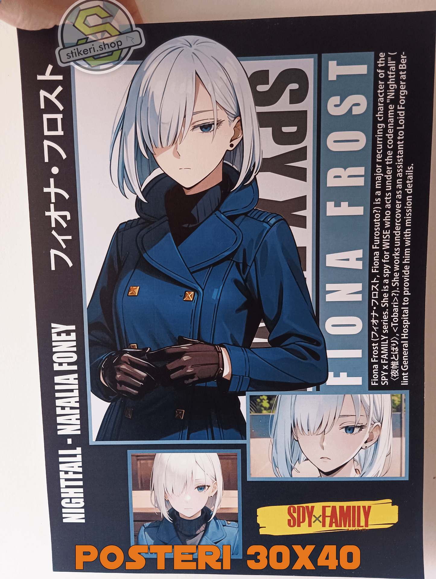 Fiona Spy x Family Poster 30x40cm