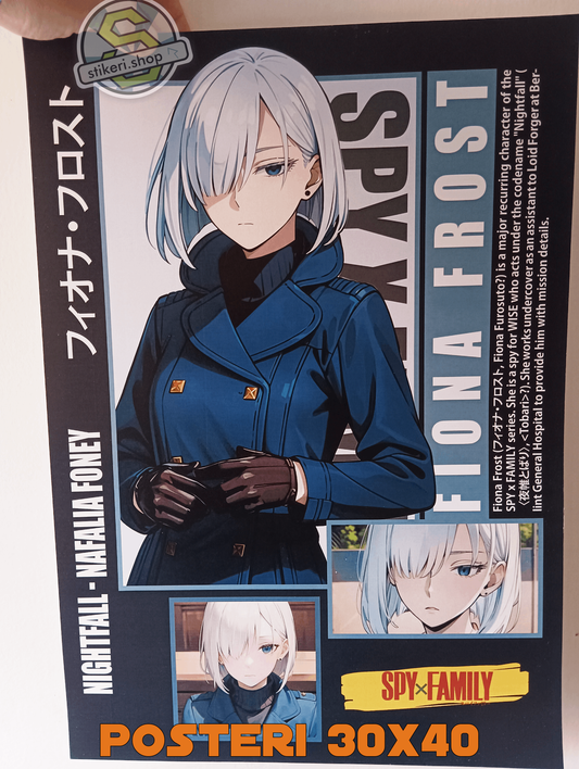Fiona Spy x Family Poster 30x40cm