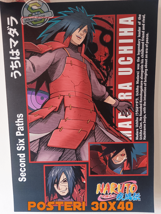 Uchiha Naruto Poster 30x40cm