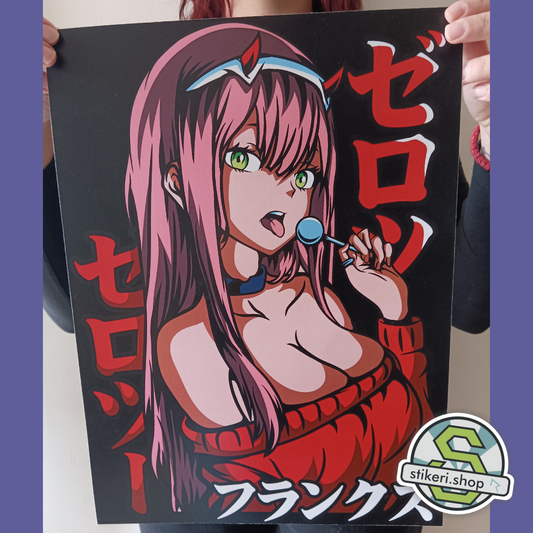 Zero Two Poster 30x40cm
