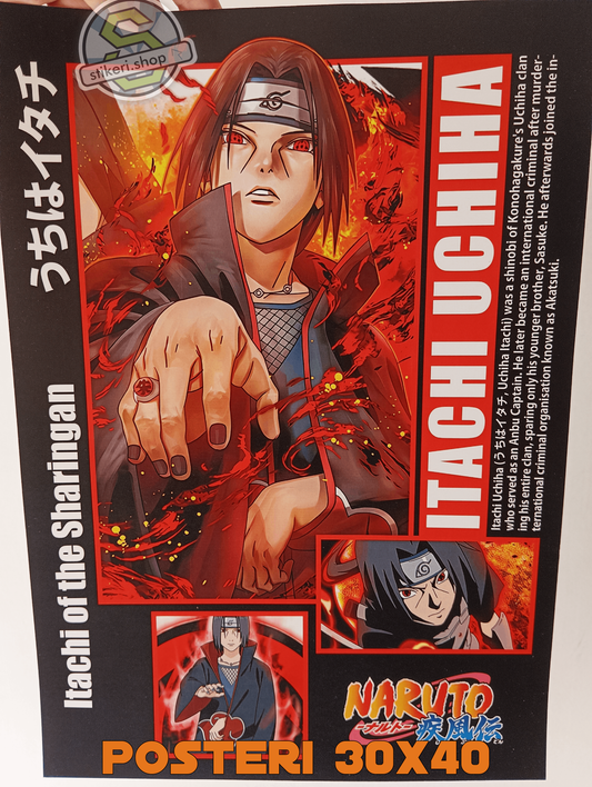 Itachi Naruto Poster 30x40cm