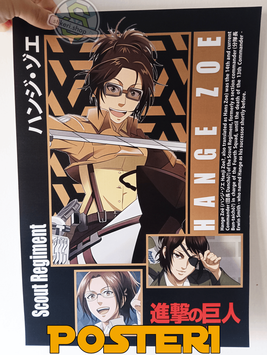 Hange AoT #1 30x40cm