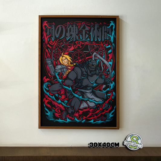 Full Metal Alchemist Poster 30x40cm