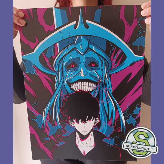 Solo Leveling Poster 30x40cm