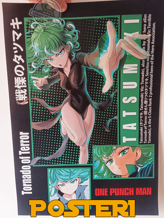 Tatsumaki One Punch Man 30x40cm