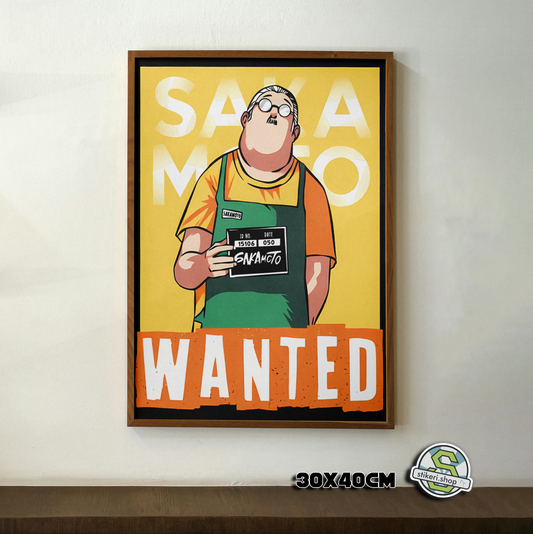 Sakamoto Poster 30x40cm