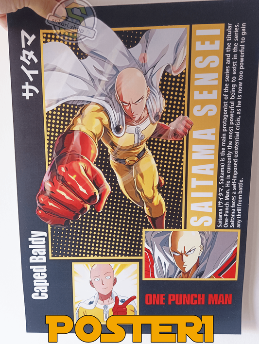 Saitama One Punch Man 30x40cm