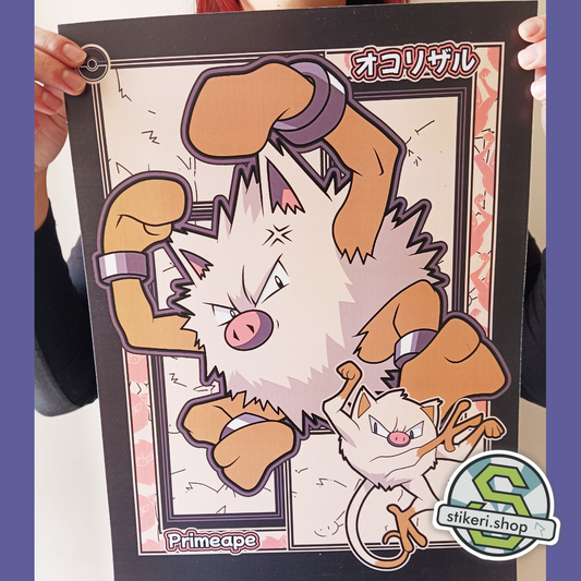 Primeape Poster 30x40cm