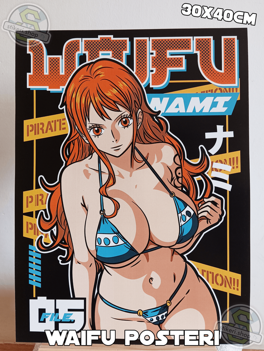 Nami One Piece Poster 30x40cm
