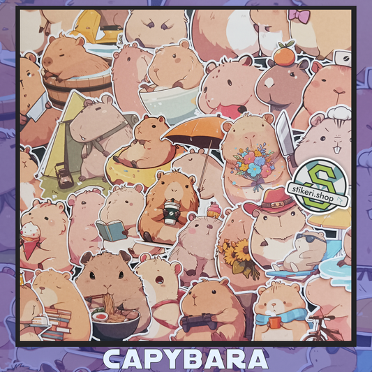 Capybara Stikeri