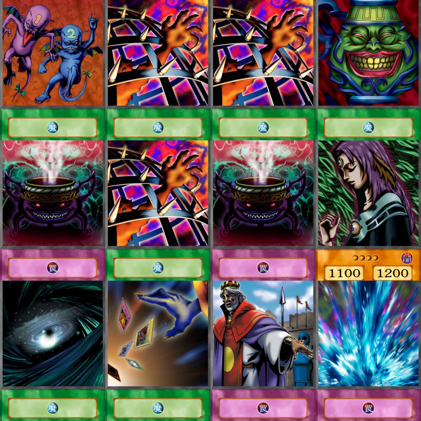 Panic Yamitsukai  YU-GI-OH spil 40kom