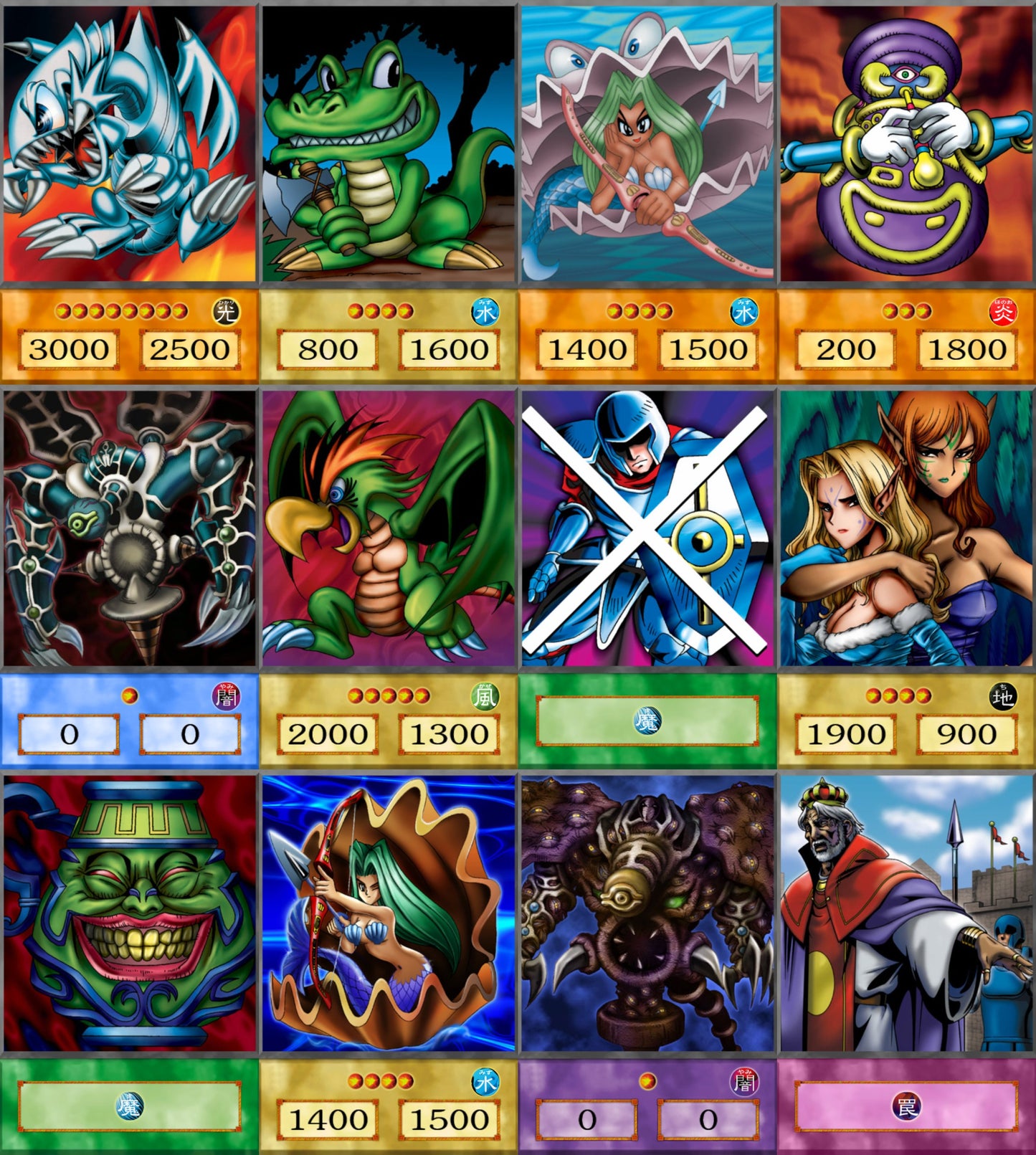 Pegaz (Maximillion Pegasus) YU-GI-OH spil 45kom