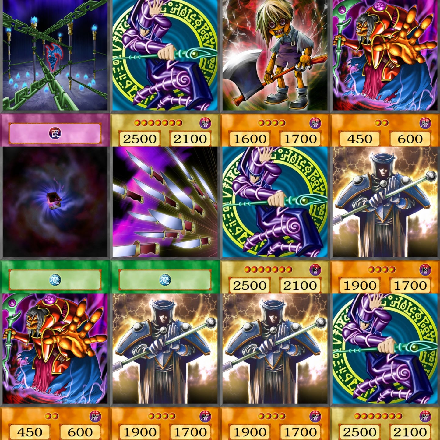 Arkana Pandora YU-GI-OH spil 45kom