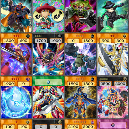 Yuma Tsukumo YU-GI-OH spil 63kom