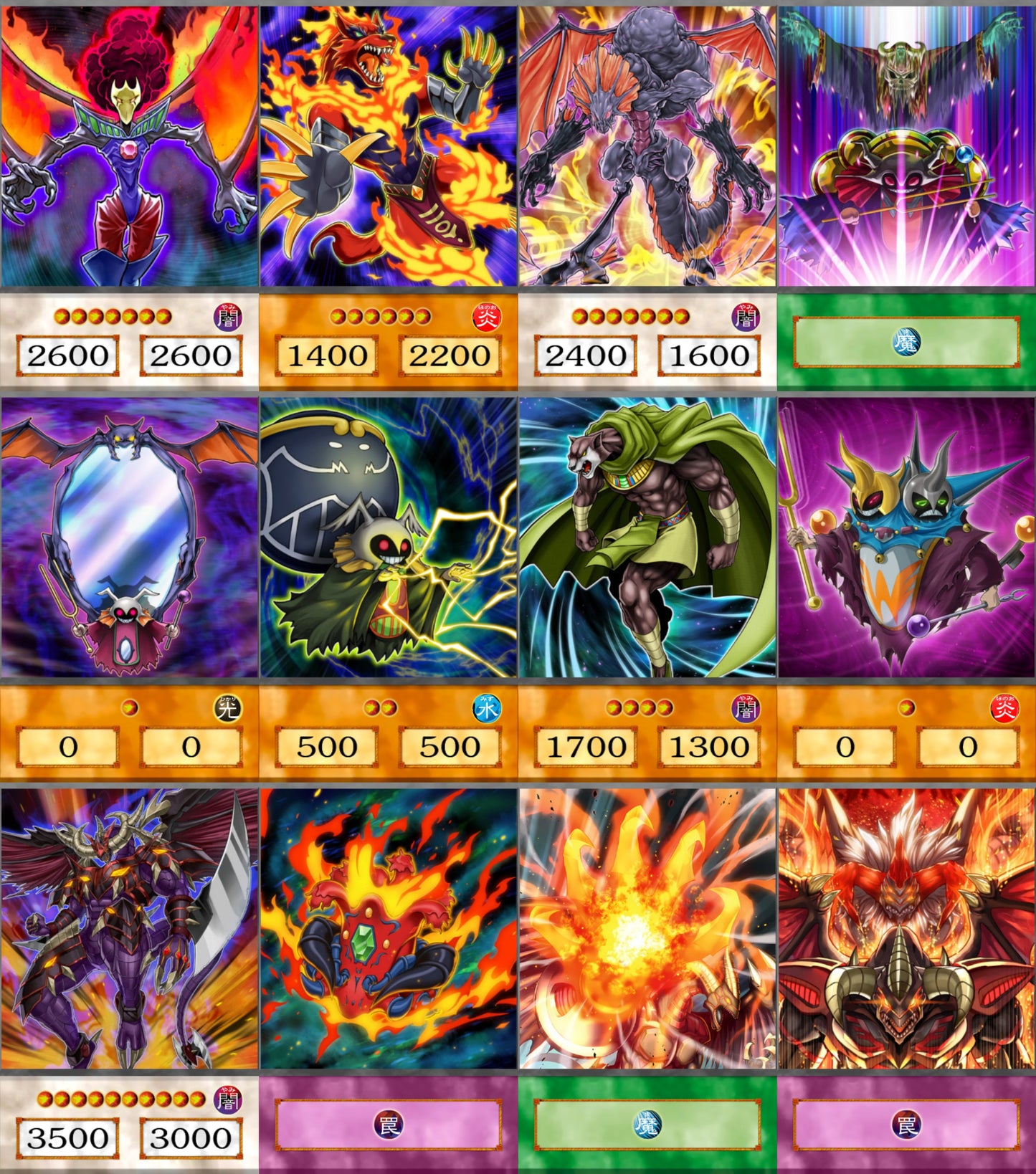 Jack Atlas YU-GI-OH spil 60kom