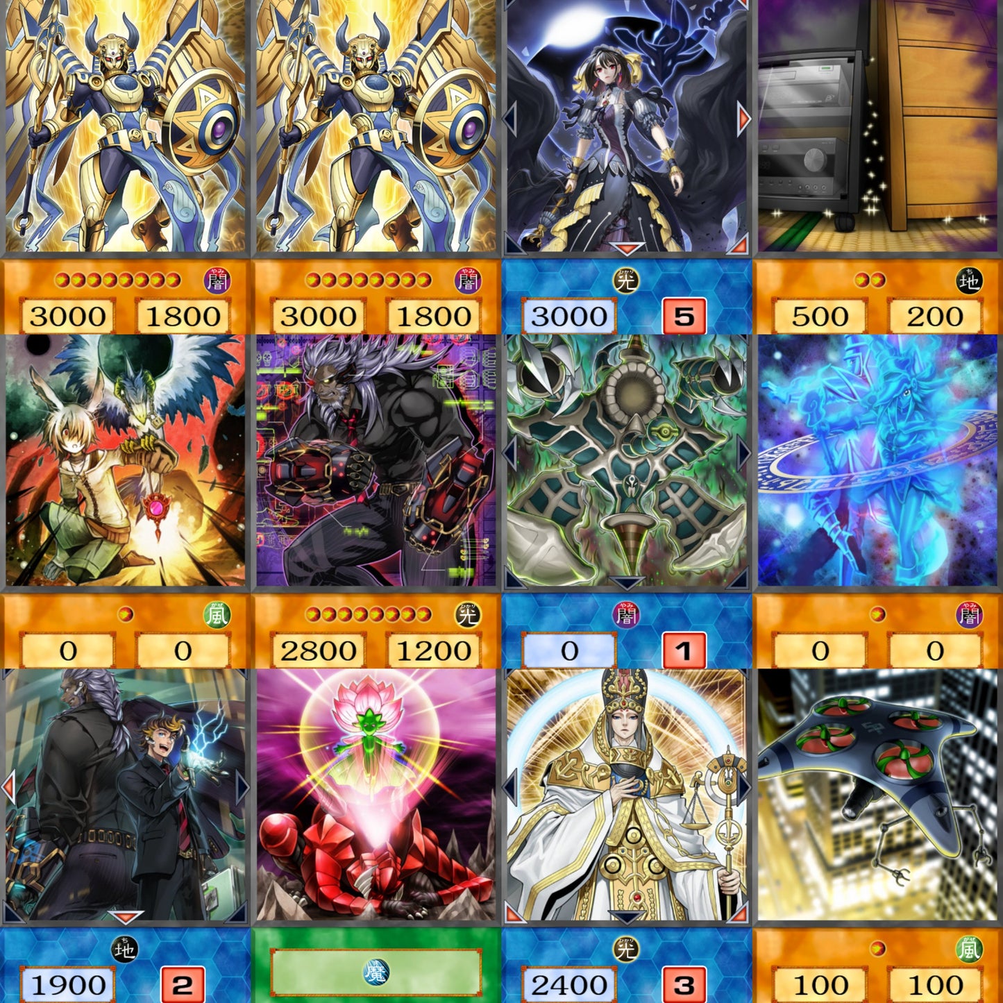 Spyral YU-GI-OH spil 54kom