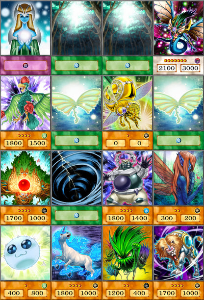 Luna Ruka YU-GI-OH spil 40kom