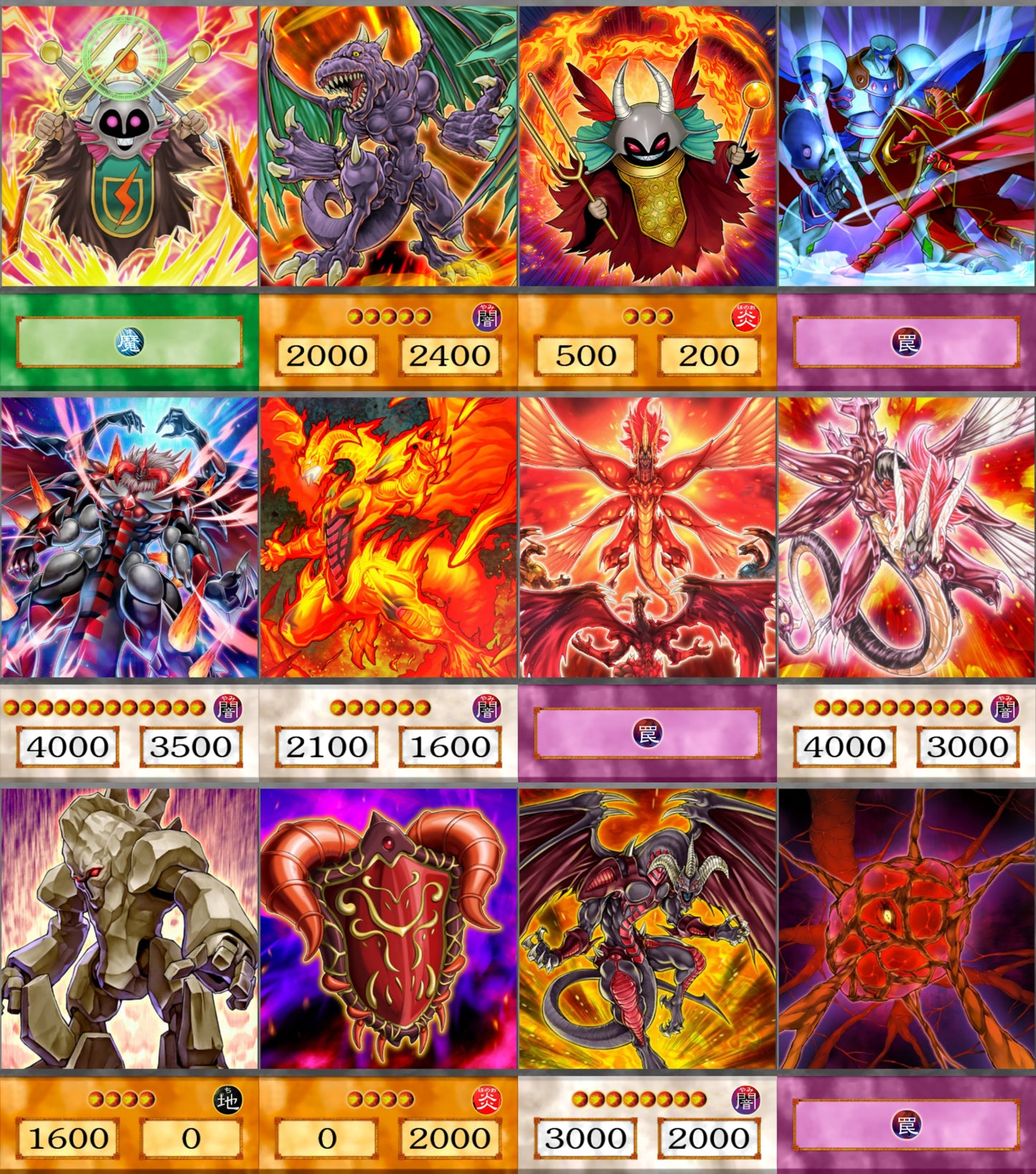 Jack Atlas YU-GI-OH spil 60kom