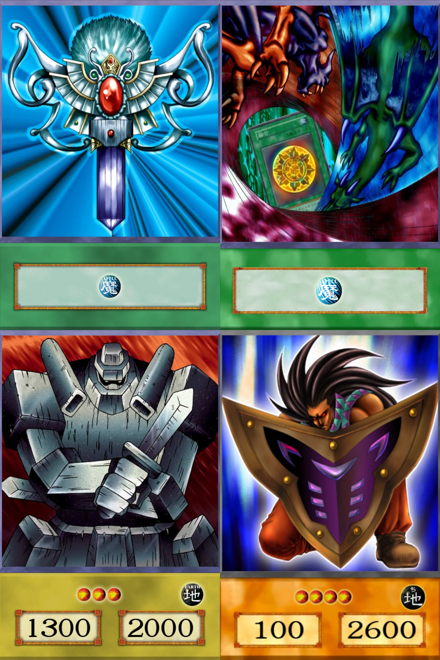 Yugi Moto YU-GI-OH spil 40kom