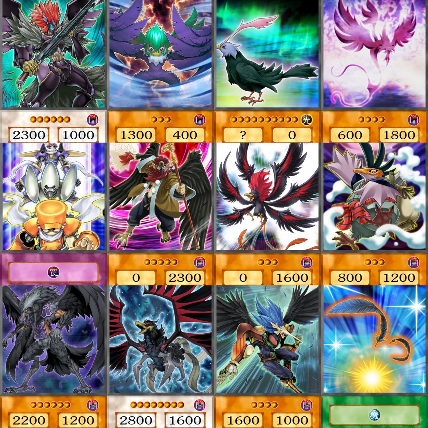 Crow Hogan YU-GI-OH spil 45kom
