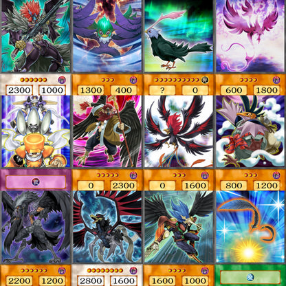 Crow Hogan YU-GI-OH spil 45kom