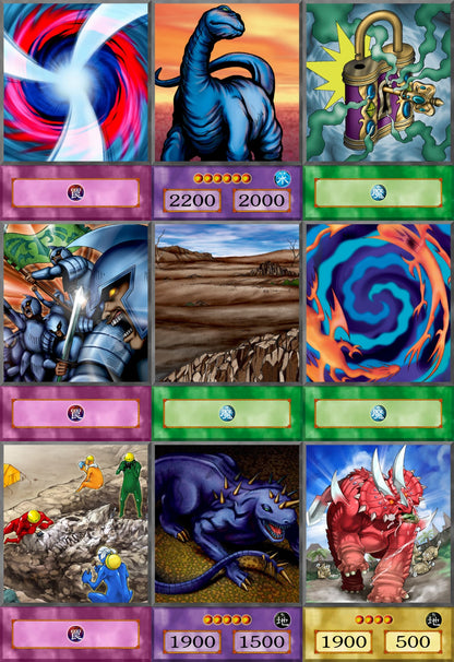 Rex Raptor YU-GI-OH spil 40kom